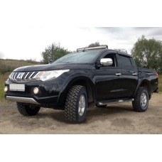 Ветровики (4 шт, HIC) для Fiat Fullback 2016- гг