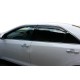 Вітровики з хром молдингом SD (4 шт, HIC) для Mazda 6 2008-2012 рр