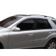 Ветровики (4 шт, HIC) для Mercedes ML W163