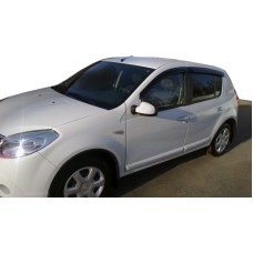 Вітровики (4 шт, HIC) для Renault Sandero 2007-2013 рр