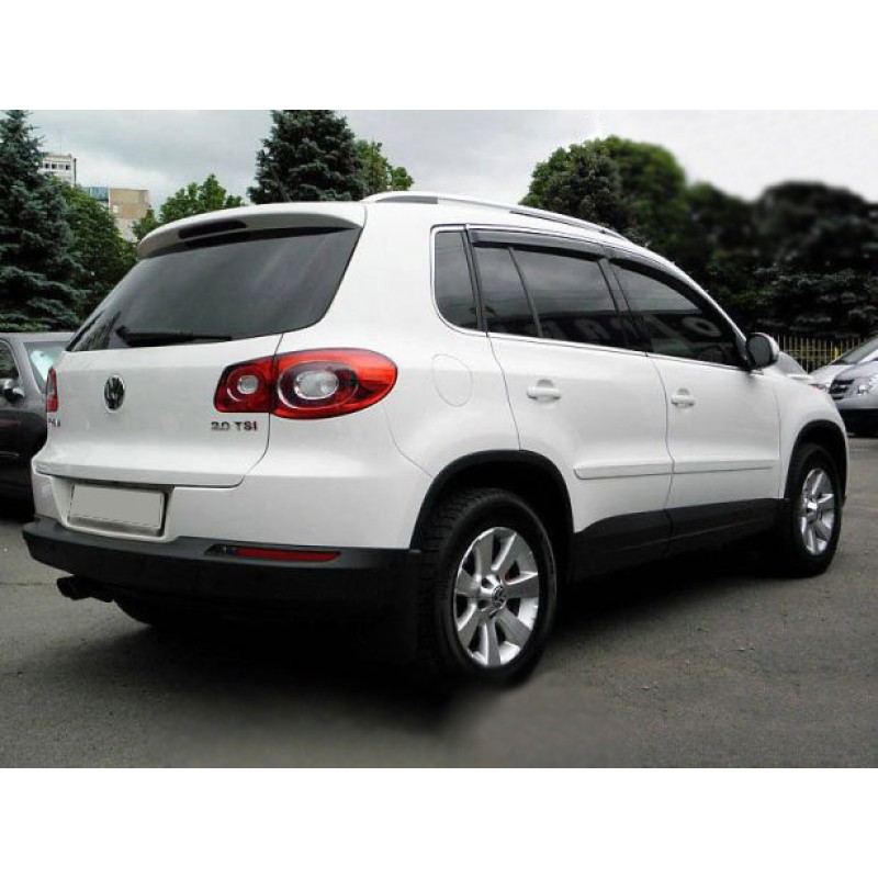Вітровики з хром молдингом (4 шт, HIC) для Volkswagen Tiguan 2007-2016 рр