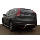Задня дуга AK007 (нерж) для Honda CRV 2012-2016 рр