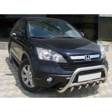 Кенгурятник WT003 (нерж.) для Honda CRV 2007-2011 рр