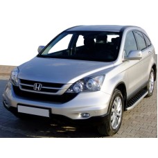 Бокові пороги BlackLine (2 шт, алюміній) для Honda CRV 2017-2022 рр