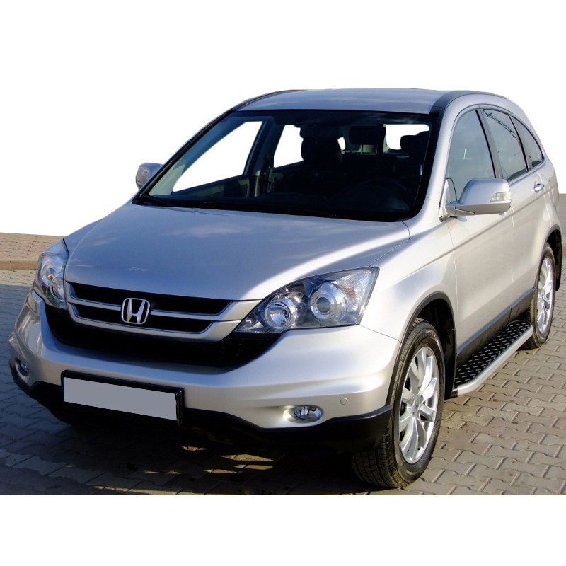 Бокові пороги BlackLine (2 шт, алюміній) для Honda CRV 2017-2022 рр