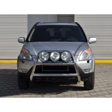 Кенгурятник WT018 (нерж.) для Honda CRV 2001-2006 рр