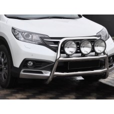 Передній захист WT018 (нерж.) для Honda CRV 2012-2016 рр