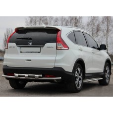 Задня дуга AK002-подвійний (нерж) для Honda CRV 2012-2016 рр