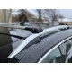 Поперечены на рейлинги под ключ (2 шт) до 110 см, Черный для Volkswagen Tiguan 2007-2016 гг