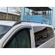 Рейлинги черные Elite (пласт. ножки.) Длинная база (EXTRALONG) для Mercedes Vito W639 2004-2014 гг
