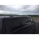 Рейлинги черные Elite (пласт. ножки.) Длинная база (EXTRALONG) для Mercedes Vito W639 2004-2014 гг