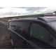 Рейлинги черные Elite (пласт. ножки.) Длинная база (EXTRALONG) для Mercedes Vito W639 2004-2014 гг
