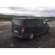 Рейлинги черные Elite (пласт. ножки.) Длинная база (EXTRALONG) для Mercedes Vito W639 2004-2014 гг