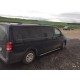 Рейлинги черные Elite (пласт. ножки.) Длинная база (EXTRALONG) для Mercedes Vito W639 2004-2014 гг