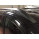 Рейлинги черные Elite (пласт. ножки.) Длинная база (EXTRALONG) для Mercedes Vito W639 2004-2014 гг