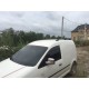Рейлинги черные Станд. база, Металлические ножки для Volkswagen Caddy 2015-2020 гг