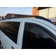 Рейлинги черные DDU (пласт. ножки.) Длинная база (EXTRALONG) для Mercedes Vito W639 2004-2014 гг