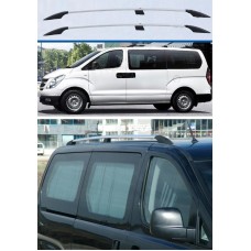 Рейлінг хром Металеві ніжки для Hyundai H300, H1, Starex 2008-2020 рр