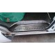 Накладки на пороги OmsaLine (3 шт, нерж) для Hyundai H200, H1, Starex 1998-2007 рр