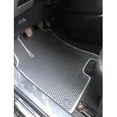 Килимки для -20252 (3 ряди, EVA, чорні) для Nissan Qashqai 2010-2014рр