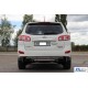Задняя дуга AK002-2 (нерж.) для Hyundai Santa Fe 2 2006-2012 гг