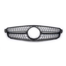 Передняя решетка Diamond Black для Mercedes C-class W204 2007-2015 гг