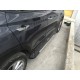 Боковые пороги RedLine Black (2шт) для Hyundai Tucson TL 2016-2021 гг