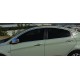 Повний комплект обведення стекол (14 шт., нерж.) для Hyundai Accent 2011-2017 рр
