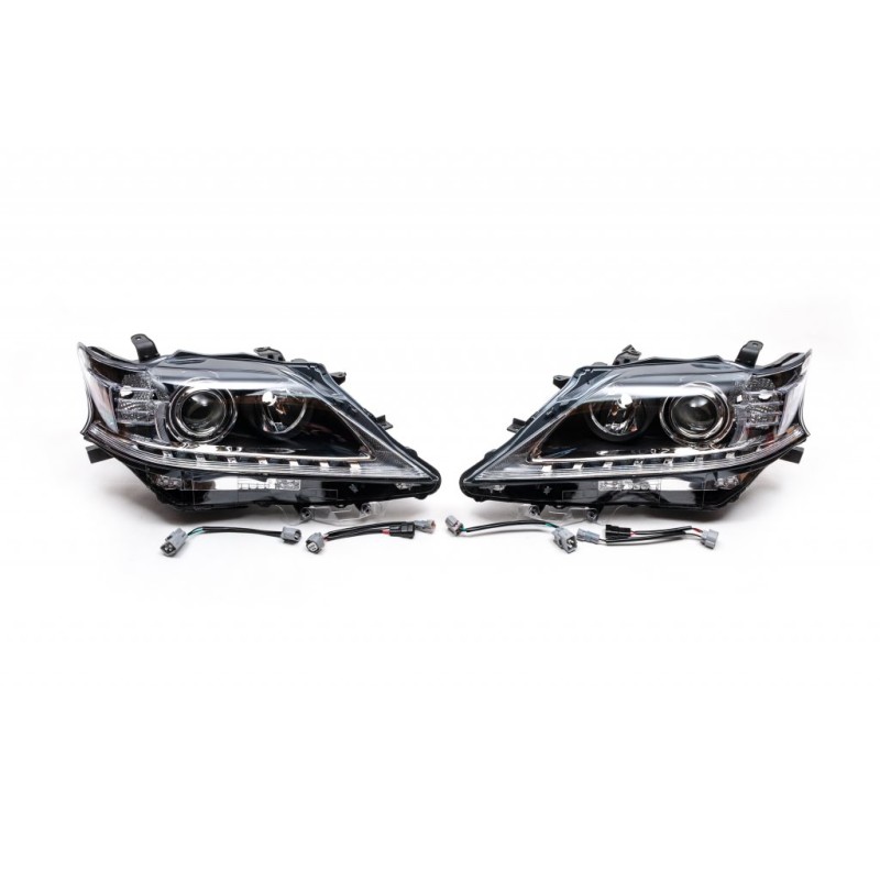Передня оптика (2 шт, рестайлінг) для Lexus RX 2009-2015 рр