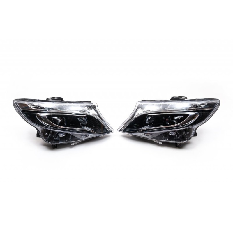 Передні фари LED (V-class дизайн 2 шт) для Mercedes Vito / V-class W447 2014- рр