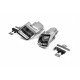 Насадки Autobiography (2 шт, нерж) для Range Rover III L322 2002-2012 рр