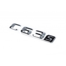 Надпись C63 для Mercedes C-сlass W205 2014-2021 гг