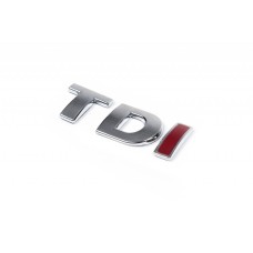 Напис Tdi Під оригінал, Червона І для Volkswagen Passat B5 1997-2005 рр