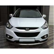 Передня дуга ST008 (нерж.) для Hyundai IX-35 2010-2015 рр