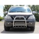 Кенгурятник QT007 (нерж.) для Kia Sorento 2002-2009 рр