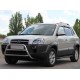 Кенгурятник WT022 (нерж.) для Hyundai Tucson JM 2004- рр