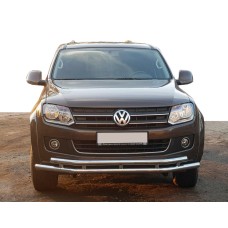 Передняя защита ST018-2 (нерж) для Volkswagen Amarok 2010-2022 гг