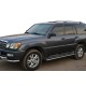 Захист бічних порогів (2 шт., нерж.) для Lexus LX470