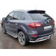 Задня дуга AK002-1 (нерж) для Renault Koleos 2008-2016 рр