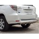 Задній захист AK005-15 (2 шт., нерж) для Toyota Rav 4 2006-2013 рр