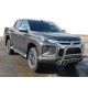 Кенгурятник WT003 (нерж) для Fiat Fullback 2016- рр