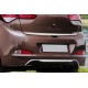 Накладка на торец бампера 2014-2018 (нерж) для Hyundai I-20