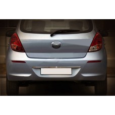 Накладка над номером (нерж.) для Hyundai I-20 2012-2014 рр