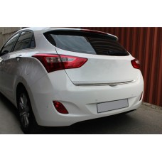 Кромка багажника (HB, нерж) для Hyundai I-30 2012-2017 гг