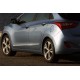 Молдинг дверний (4 шт, нерж.) для Hyundai I-30 2012-2017 рр
