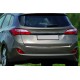 Кромка багажника (SW, нерж) для Hyundai I-30 2012-2017 рр