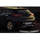 Накладка на задній бампер верхня (HB, нерж) для Hyundai I-30 2012-2017 рр