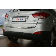 Кромка багажника (нерж.) Carmos - Турецька сталь для Hyundai IX-35 2010-2015 рр