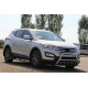 Передняя дуга WT003 (нерж.) для Hyundai Santa Fe 3 2012-2018 гг