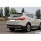 Задні кути AK-003-Подвійний (нерж.) для Hyundai Santa Fe 3 2012-2018 рр
